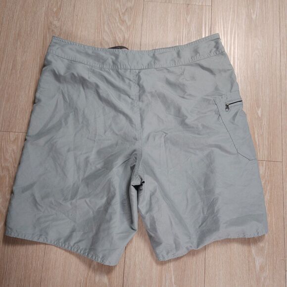 Patagonia Board Shorts Men’s Size 33 Blue Swim Surf Outdoors Drawstring Button - Picture 8 of 14